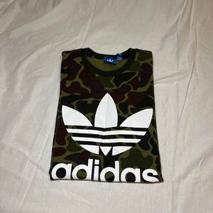 Adidas Camo T-Shirt (Size: Small)